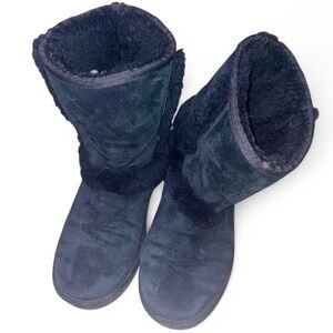 UGG Australia Black Shearling Boots – Size 7